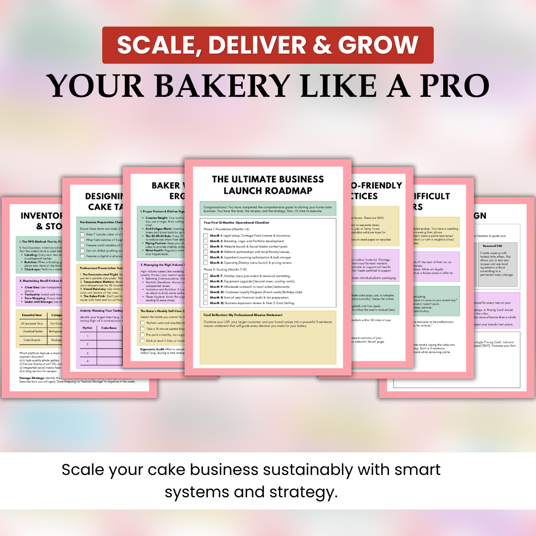 Cake Design Principles Cake Design Mastery System